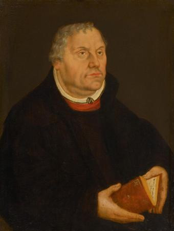 Martin Luther gemalt von Lucas Cranach